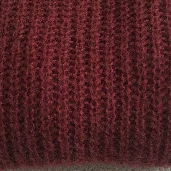 Oversized crewneck in red wine colour size M - Picture 4 of 4